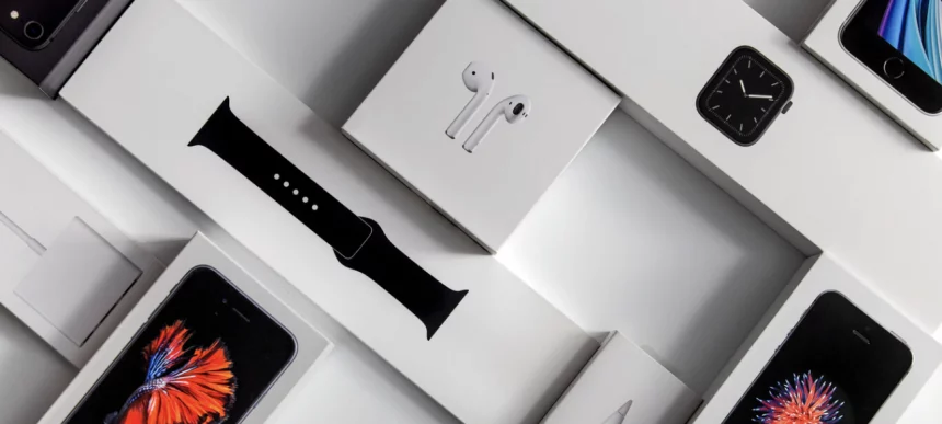 Una caja del Iphone 7 que vendí como segunda mano.