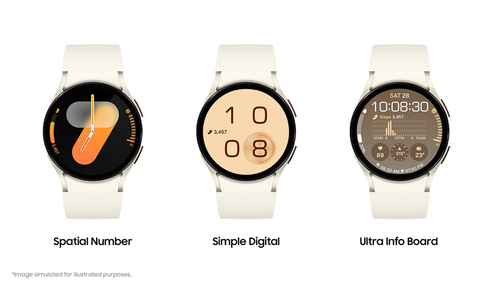 Nuevas esferas del Galaxy Watch Ultra ahora disponibles en el Samsung Watch 5.